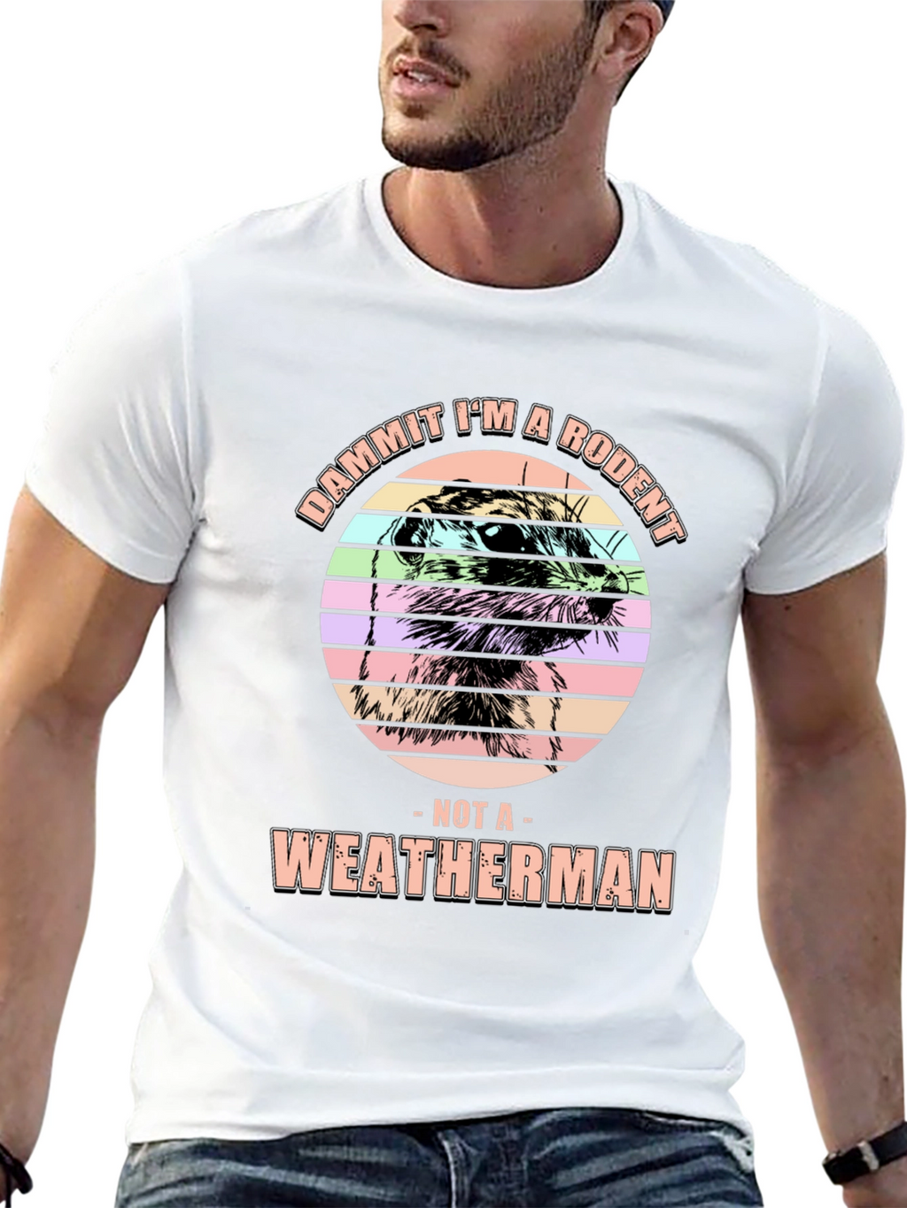 Rodent Weatherman Graphic Tee