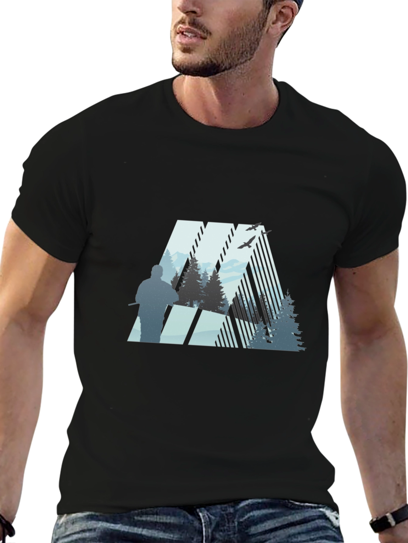 Nature Silhouette Graphic Tee