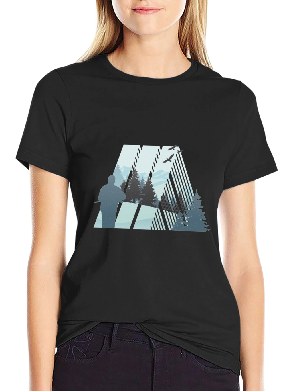 Nature Silhouette Graphic Tee