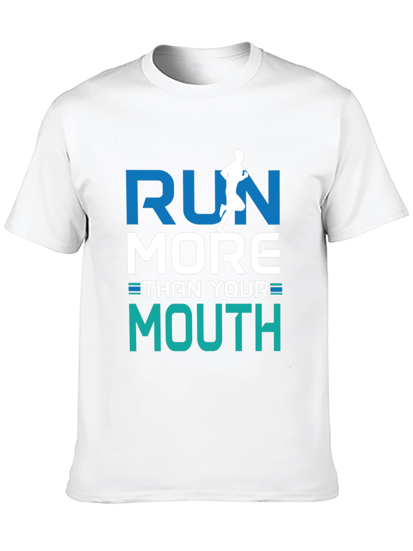 Run More Than Your Mouth Graphic Tee