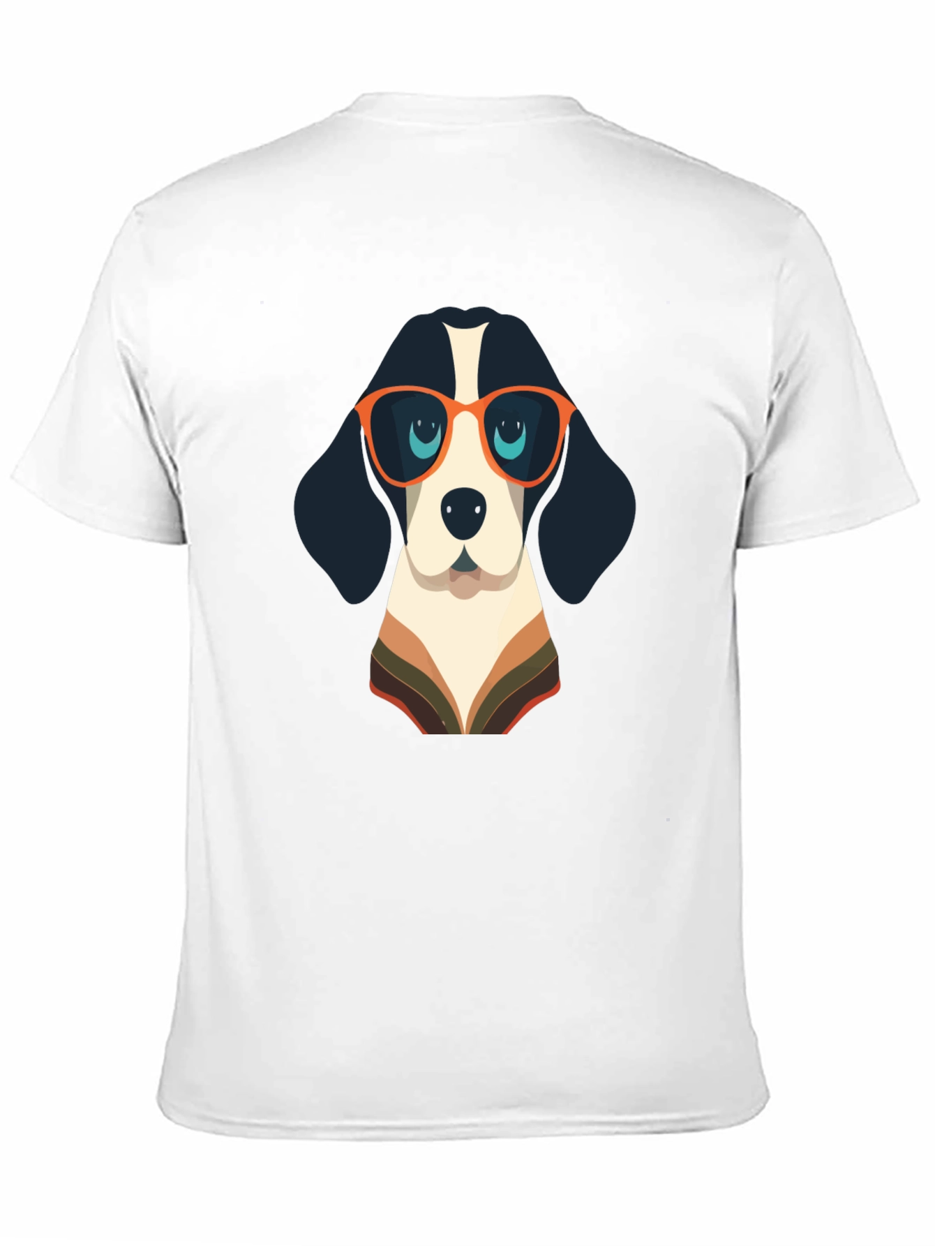 Cool Dog Graphic Tee - Black Casual Shirt