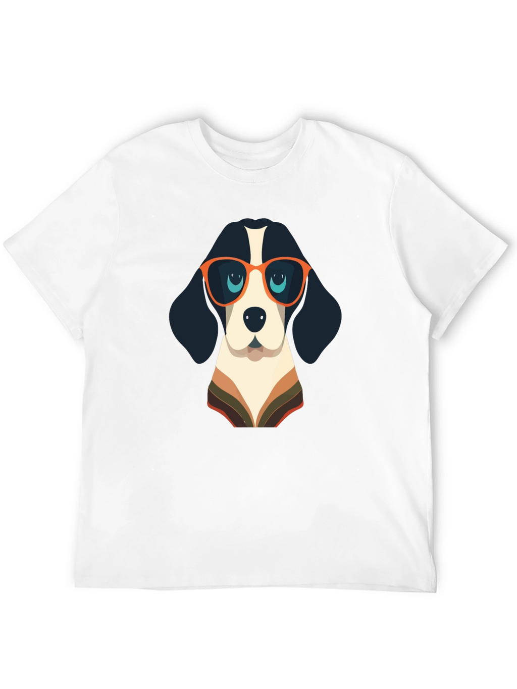 Cool Dog Graphic Tee - Black Casual Shirt