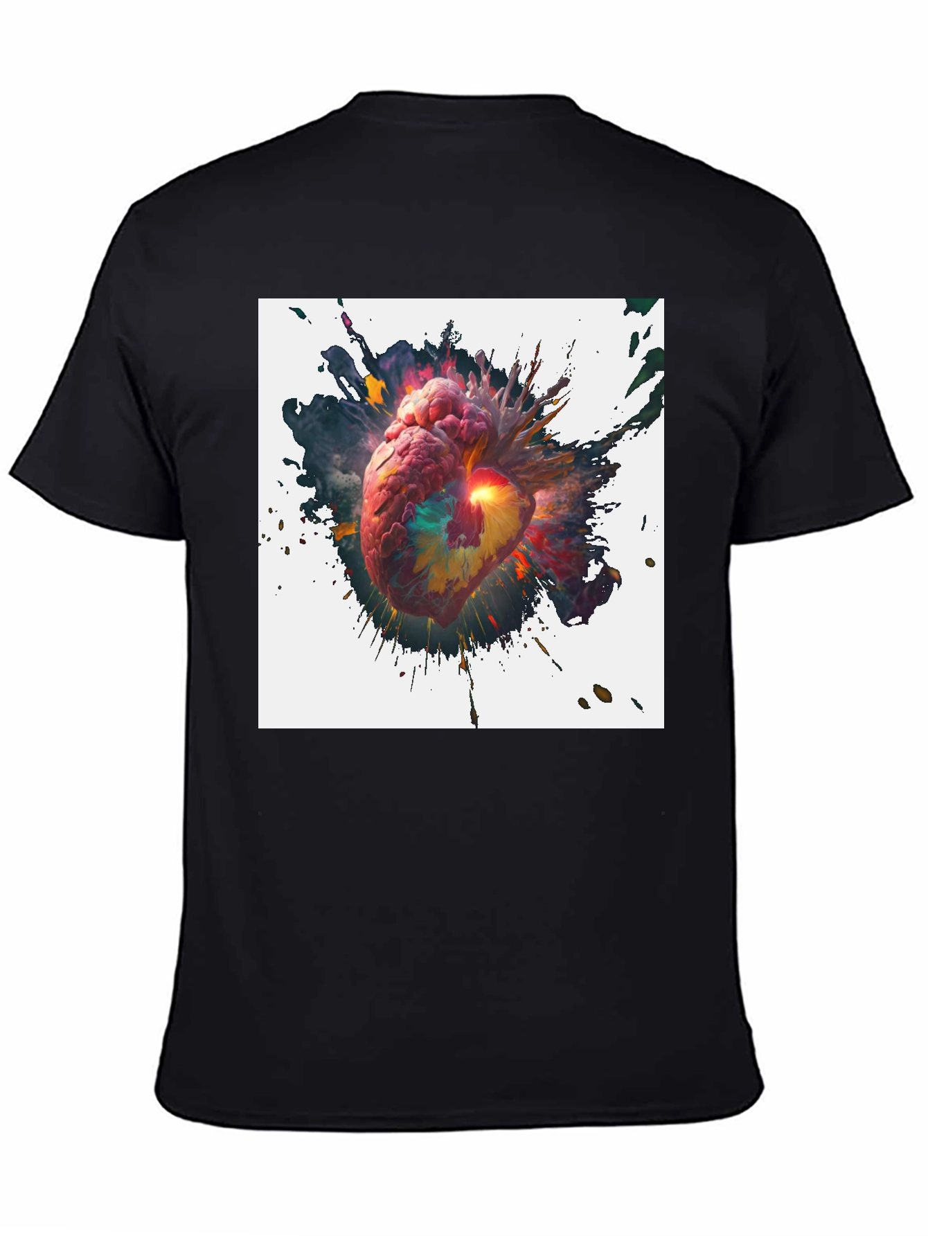 Exploding Heart Graphic Tee