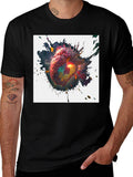 Exploding Heart Graphic Tee