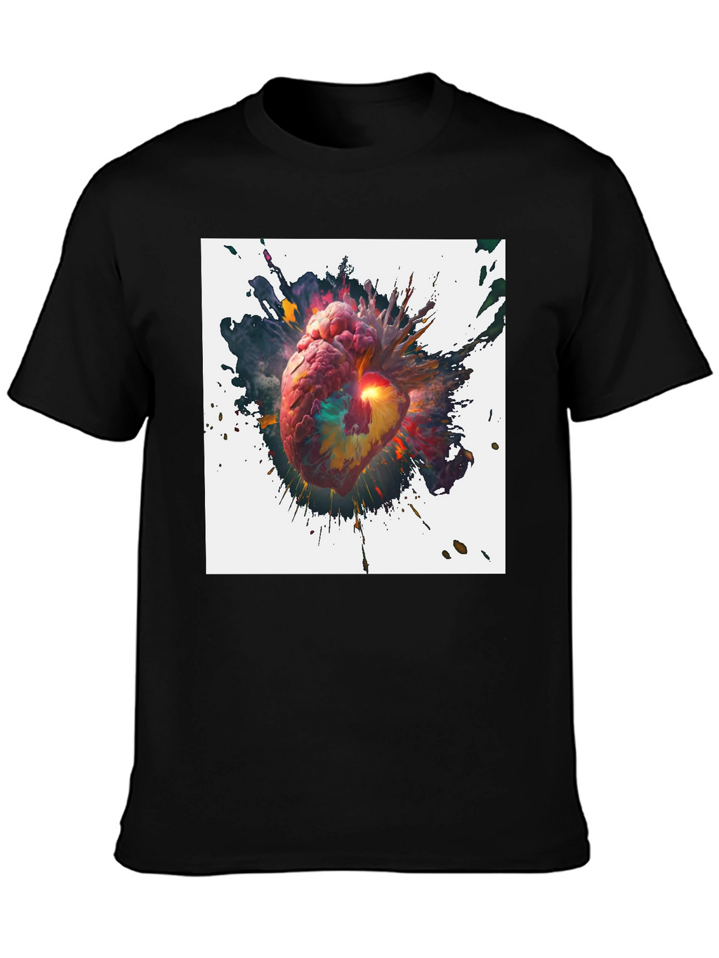 Exploding Heart Graphic Tee