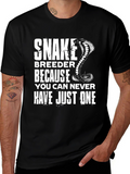 Snake Breeder T-Shirt - Never Just One!