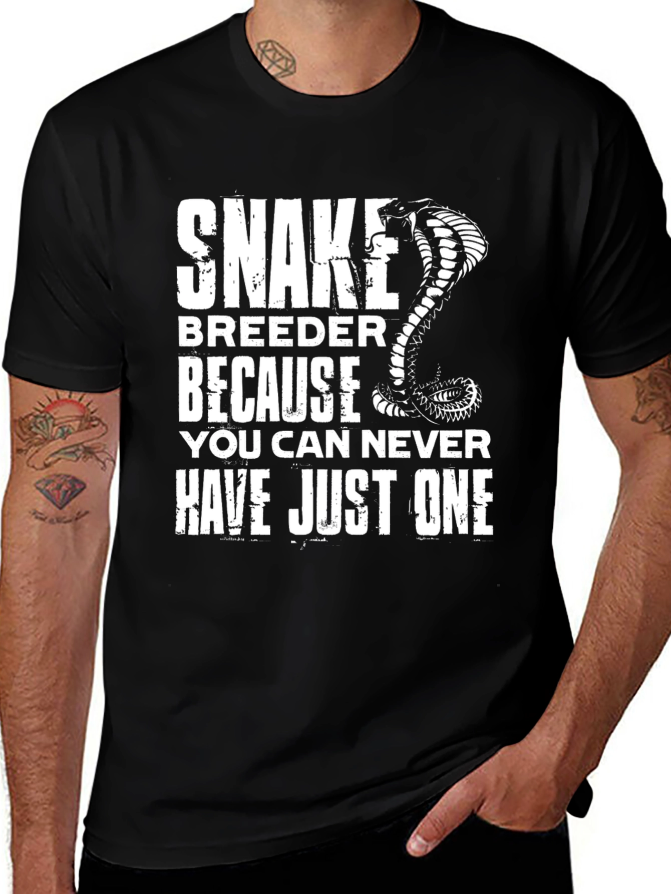 Snake Breeder T-Shirt - Never Just One!