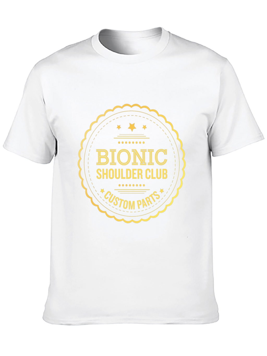 Bionic Shoulder Club T-Shirt - Custom Parts Tee