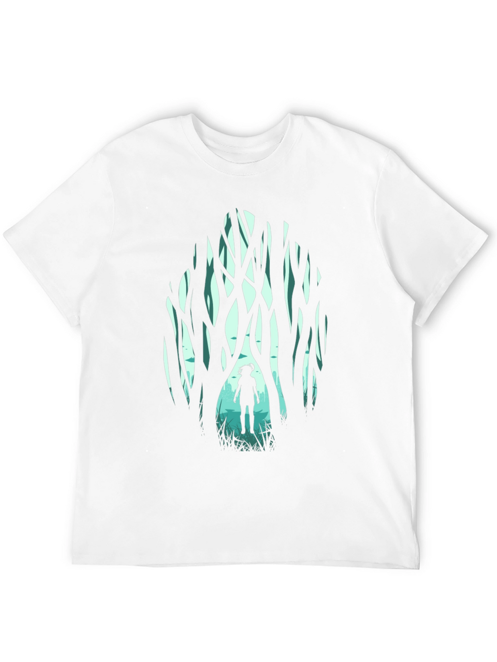 Forest Silhouette Graphic T-Shirt