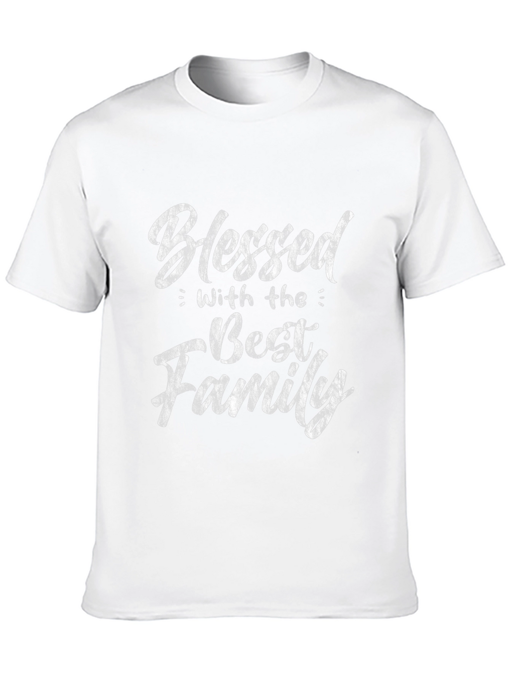 Blessed Family T-Shirt - Black Graphic Tee