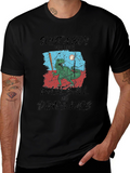 Just A Boy Who Loves Baseball and Dinosaurs T-Shirt