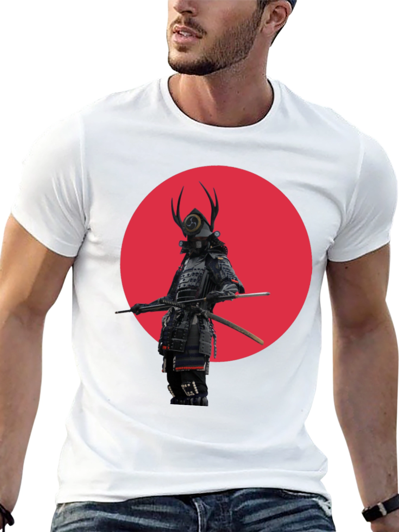 Samurai T-Shirt - Japanese Warrior Graphic Tee