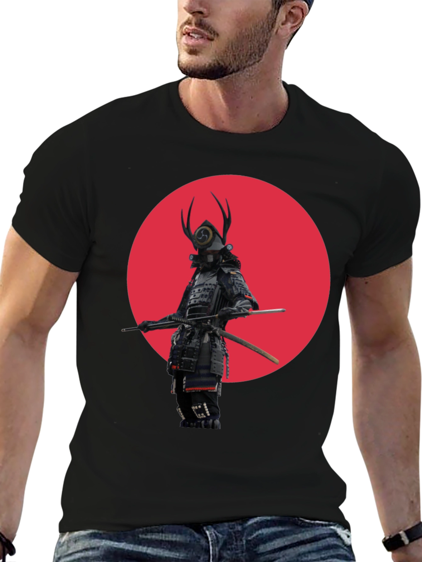 Samurai T-Shirt - Japanese Warrior Graphic Tee