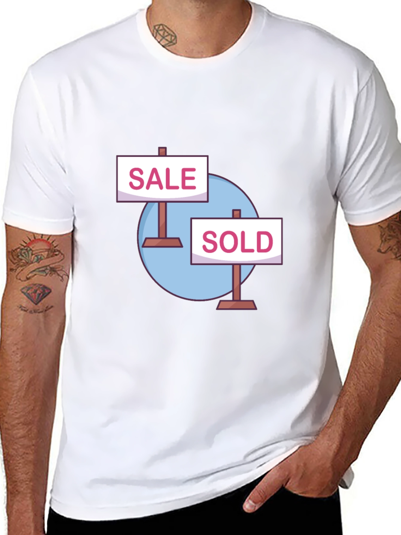 Sale & Sold Graphic T-Shirt