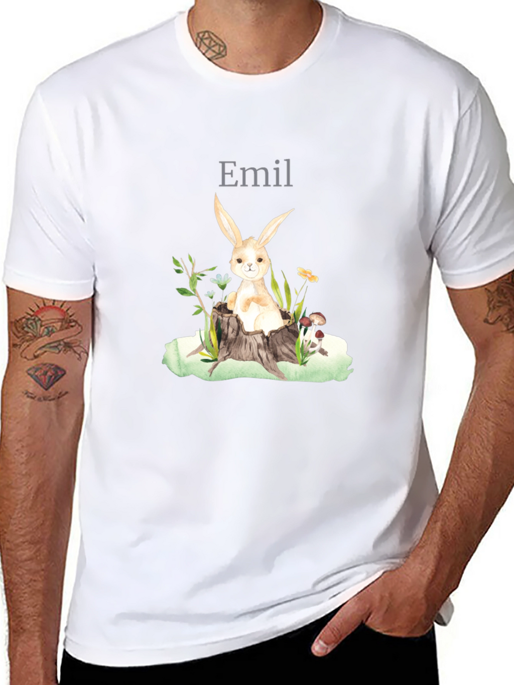 Cute Rabbit Emil T-Shirt