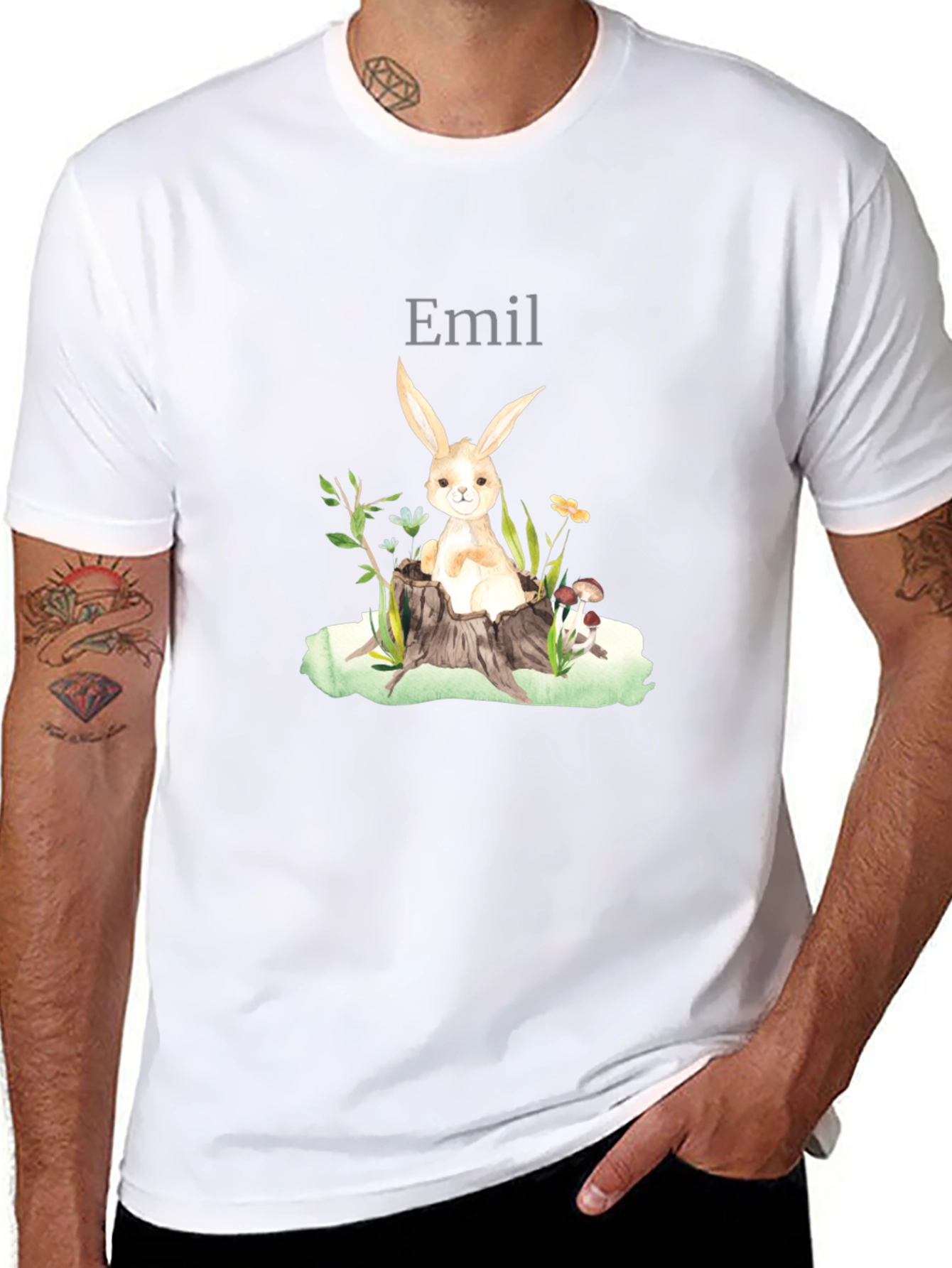 Cute Rabbit Emil T-Shirt