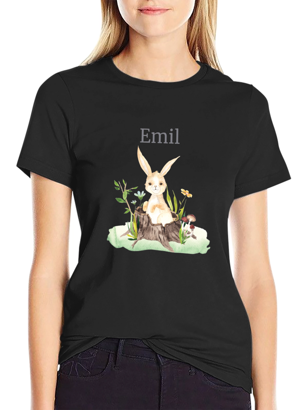 Cute Rabbit Emil T-Shirt