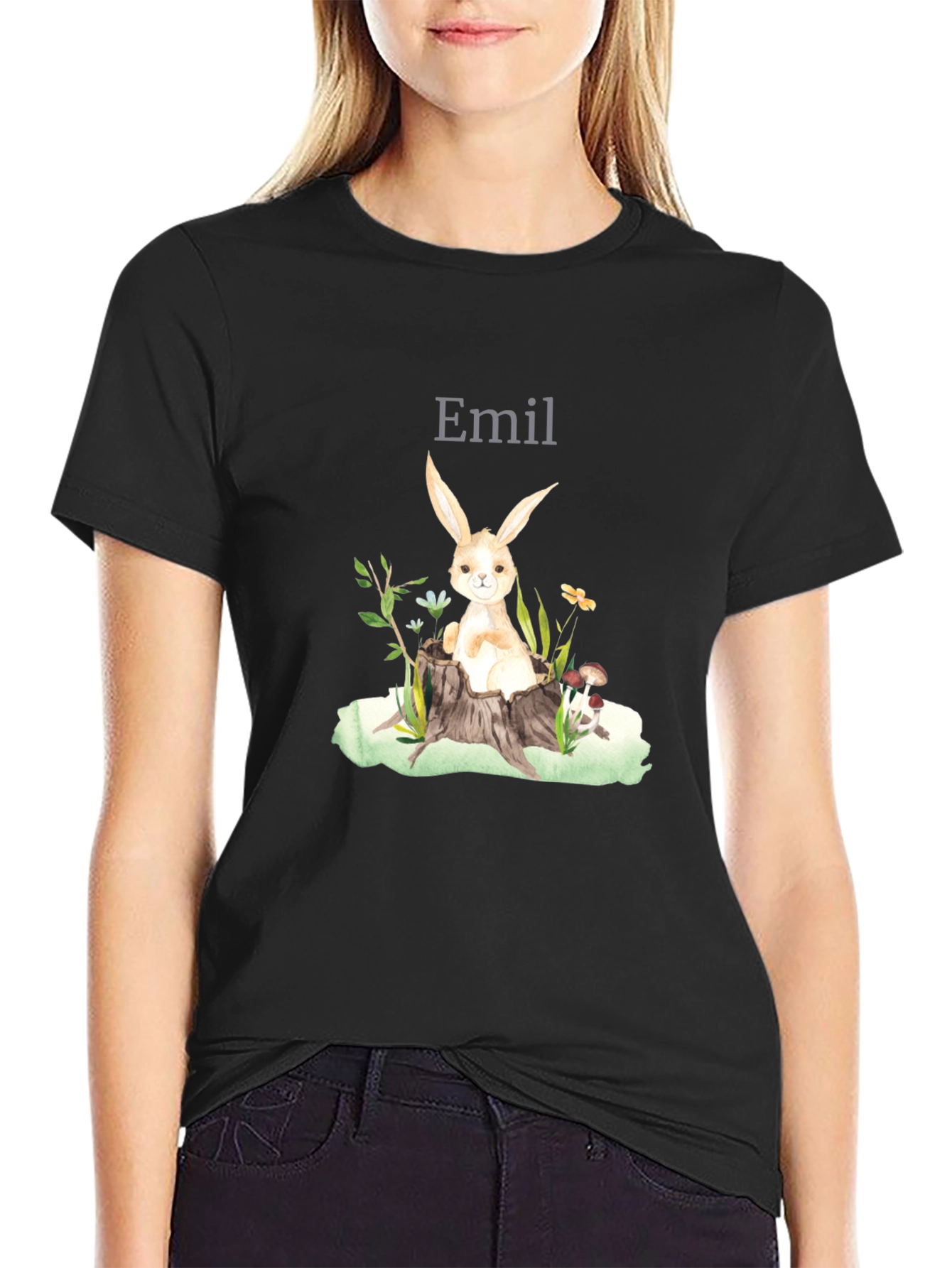 Cute Rabbit Emil T-Shirt