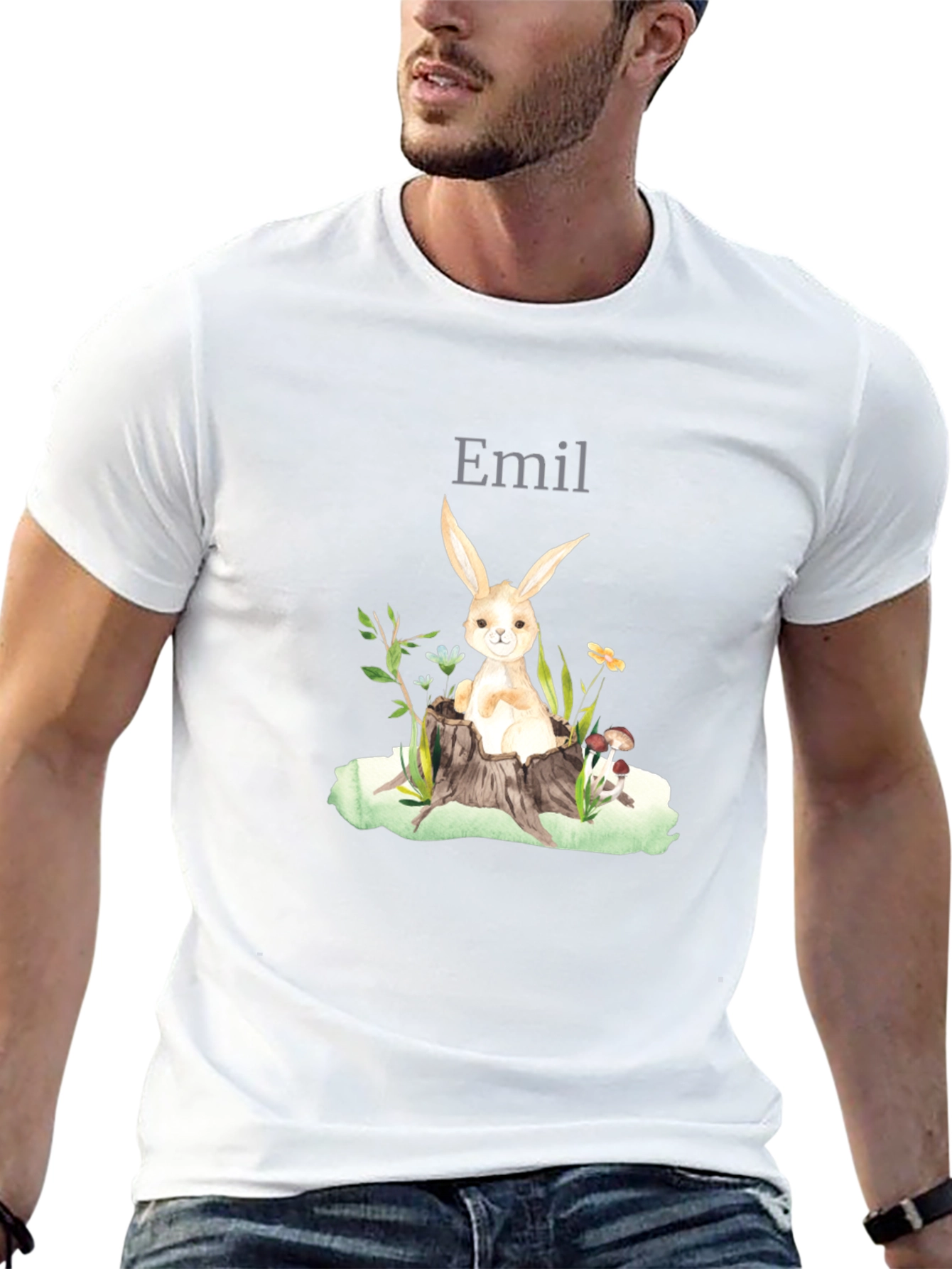 Cute Rabbit Emil T-Shirt