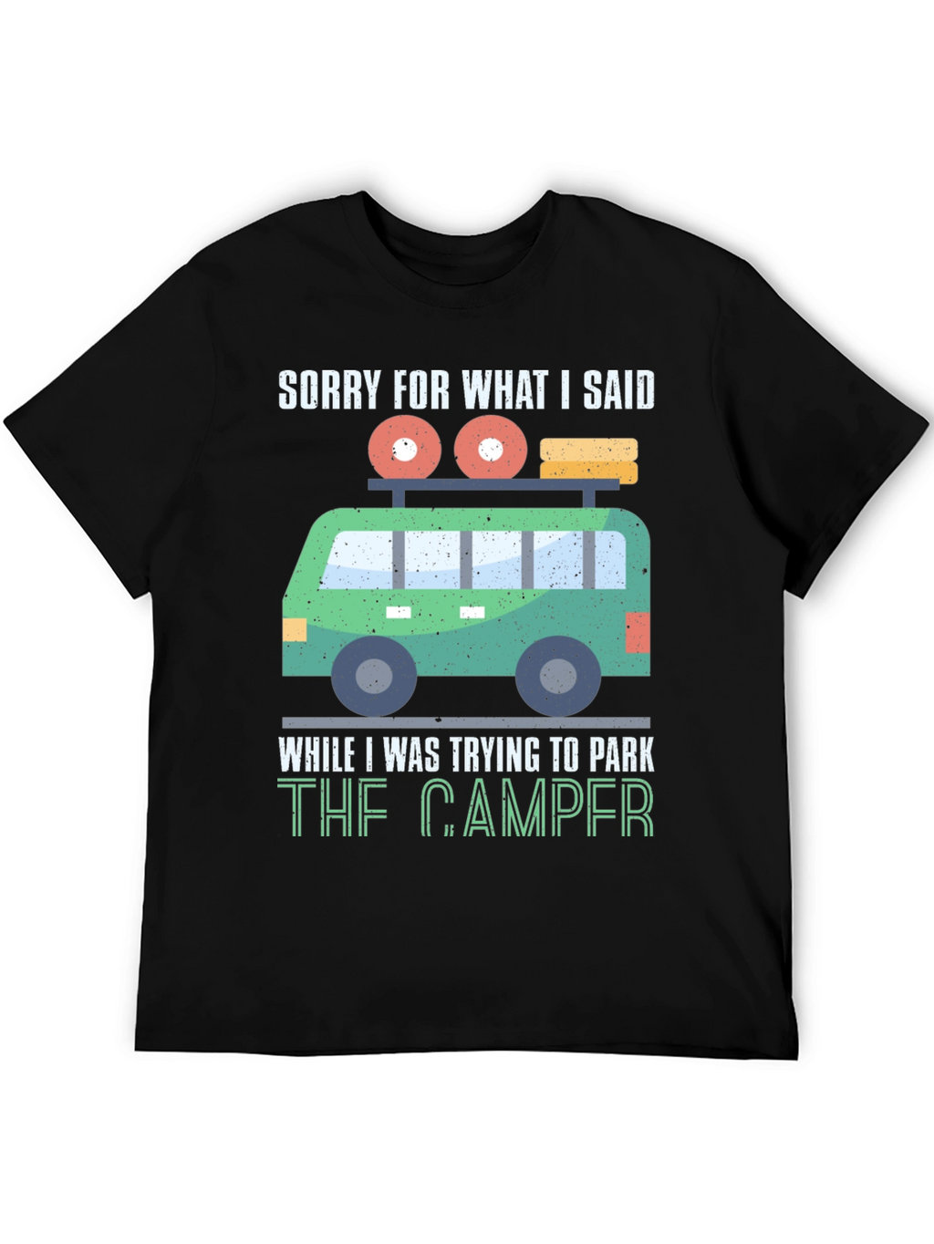 Camper Parking Funny T-Shirt