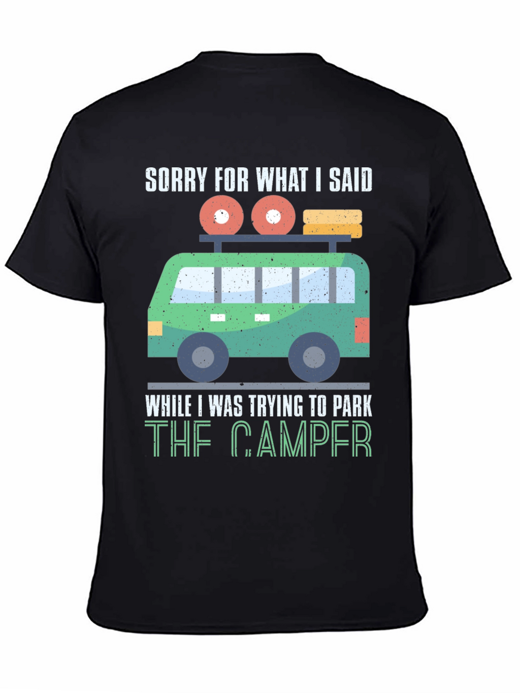 Camper Parking Funny T-Shirt