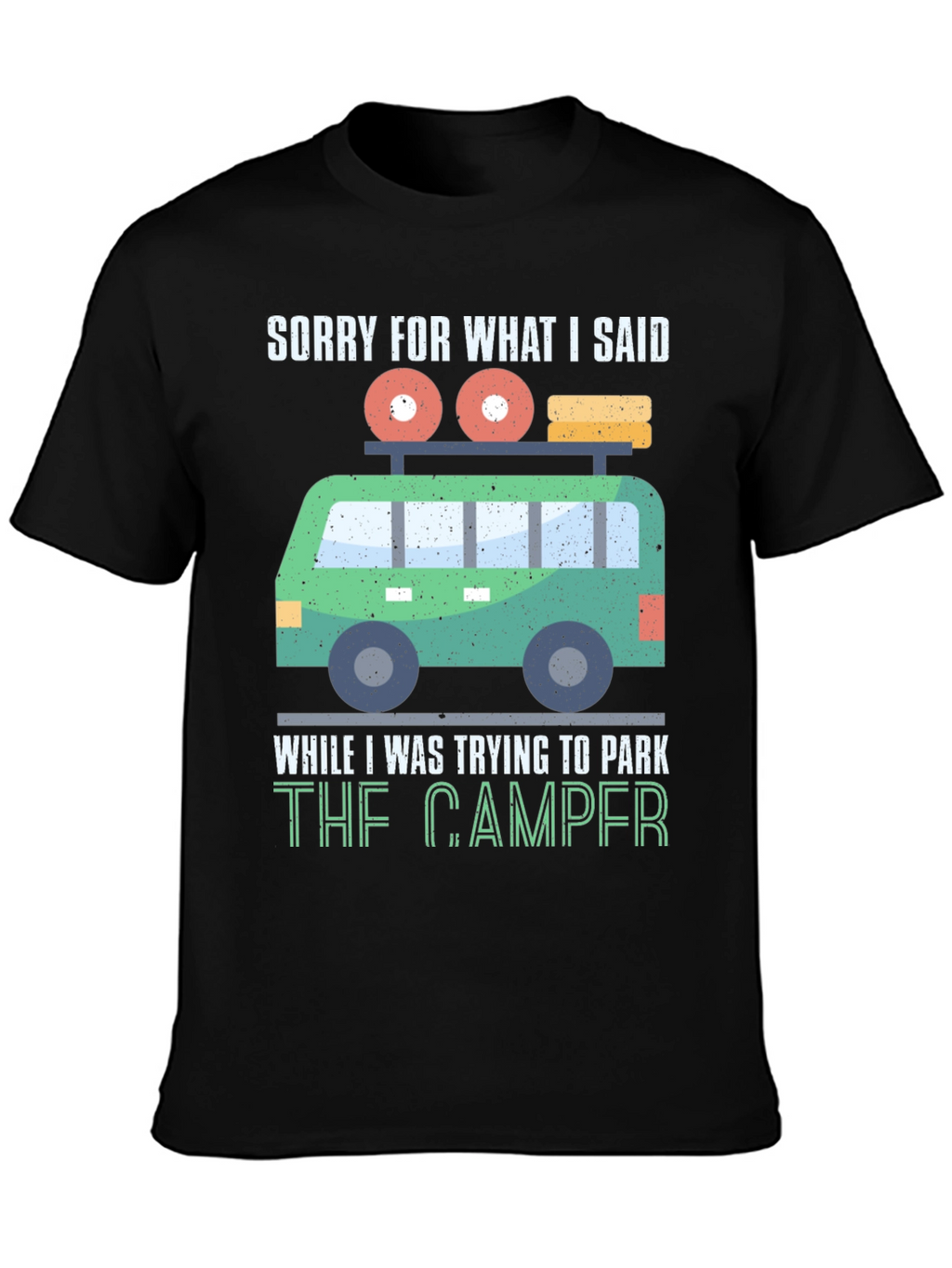 Camper Parking Funny T-Shirt