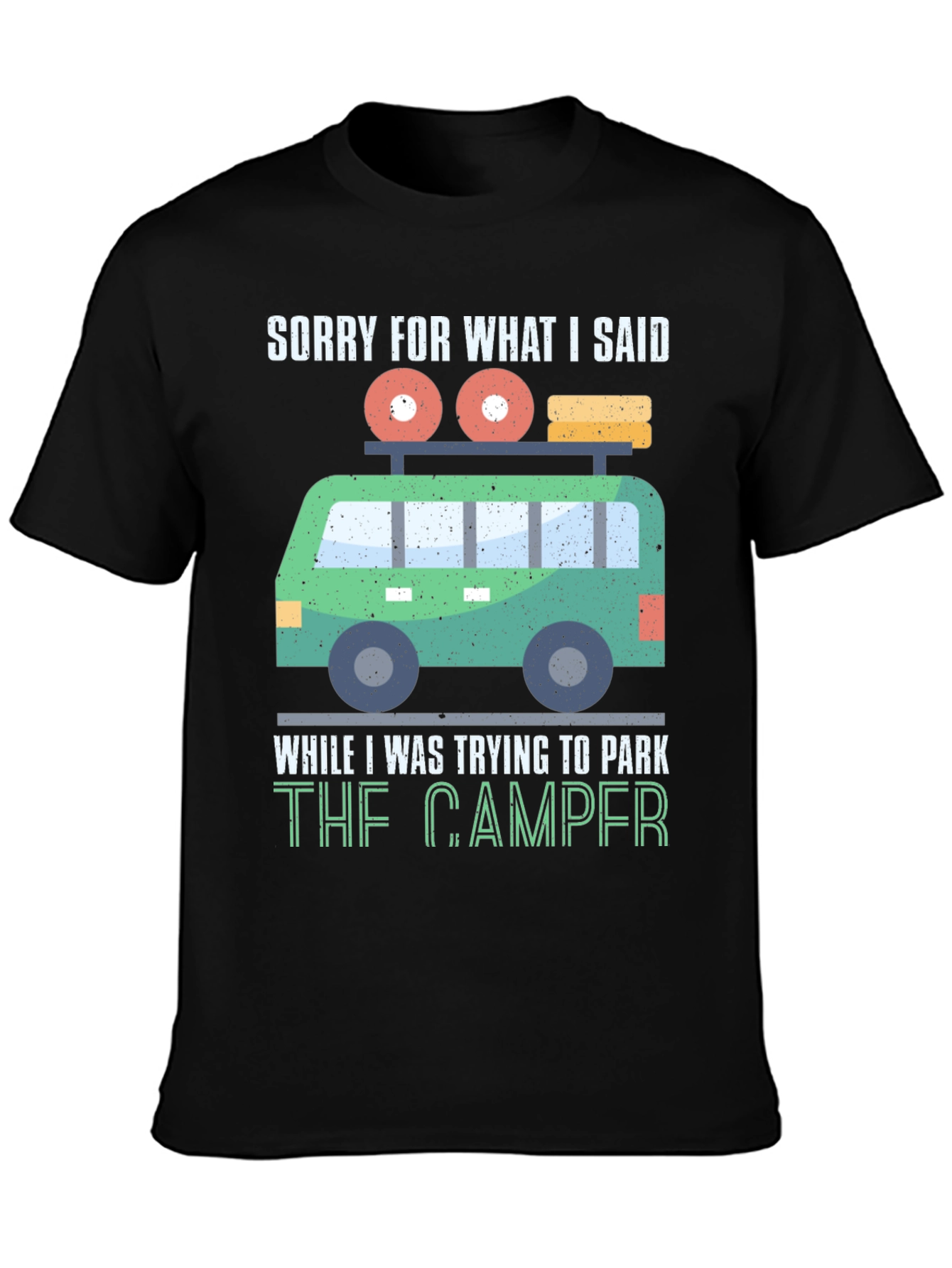 Camper Parking Funny T-Shirt