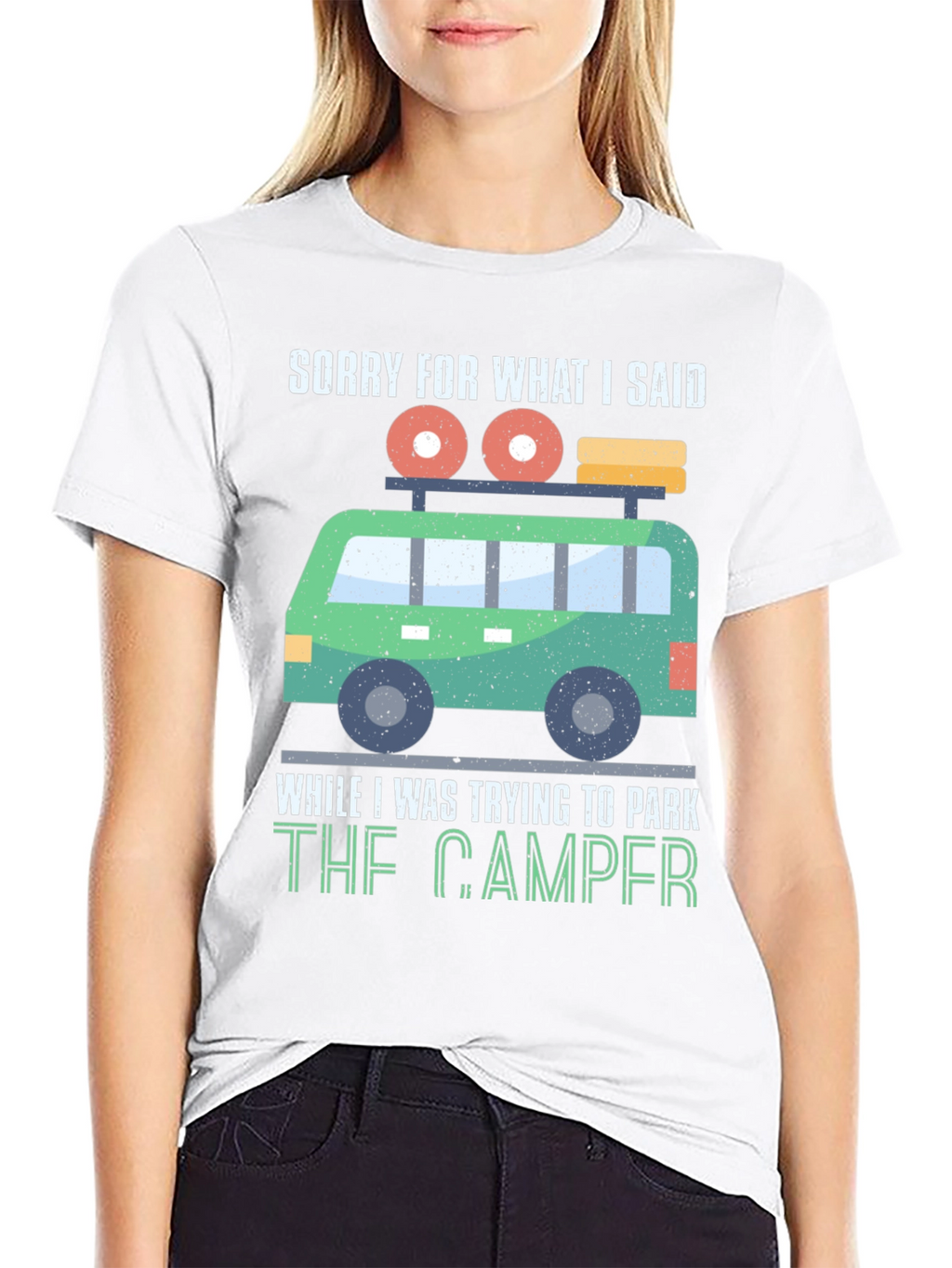 Camper Parking Funny T-Shirt