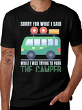 Camper Parking Funny T-Shirt