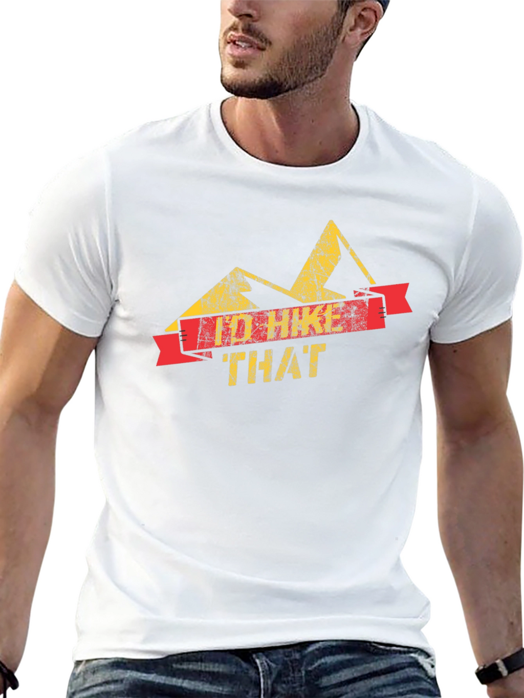 Id Hike That T-Shirt - Mountain Adventure Tee