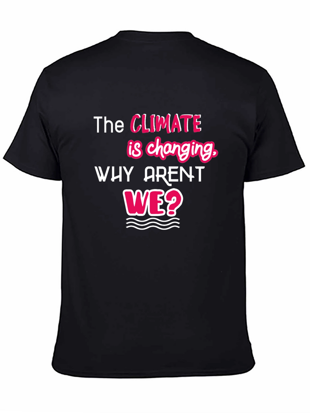 Climate Change Awareness T-Shirt - Why Arent We?