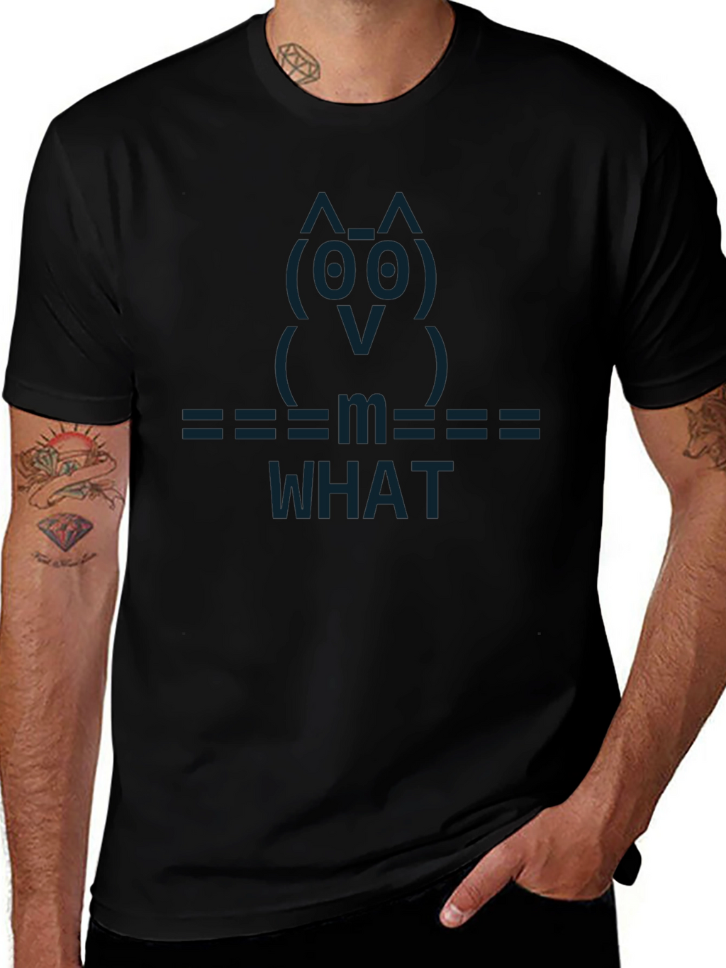 What Owl T-Shirt - Quirky & Unique Design