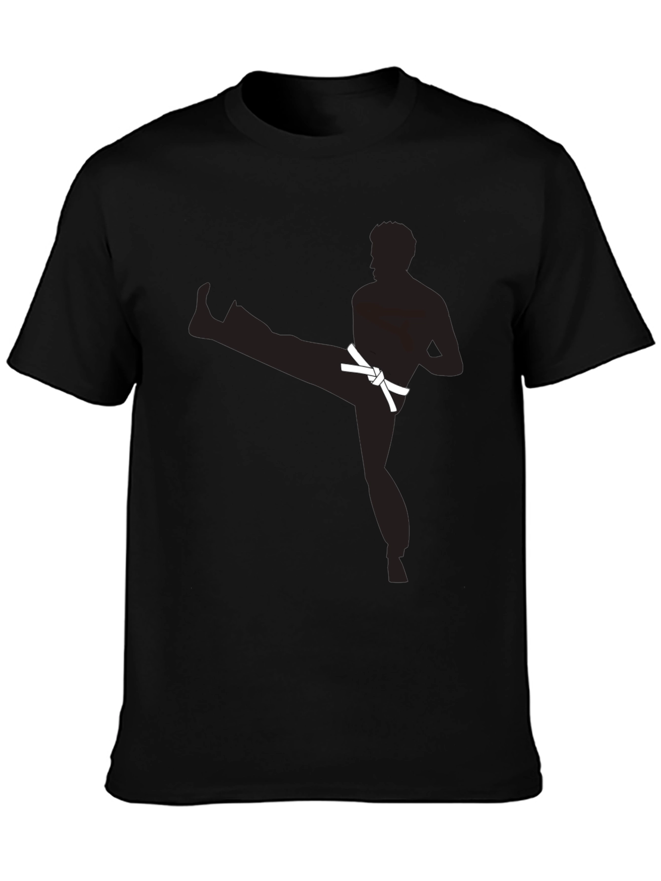 Karate Kick Graphic Tee - Martial Arts T-Shirt