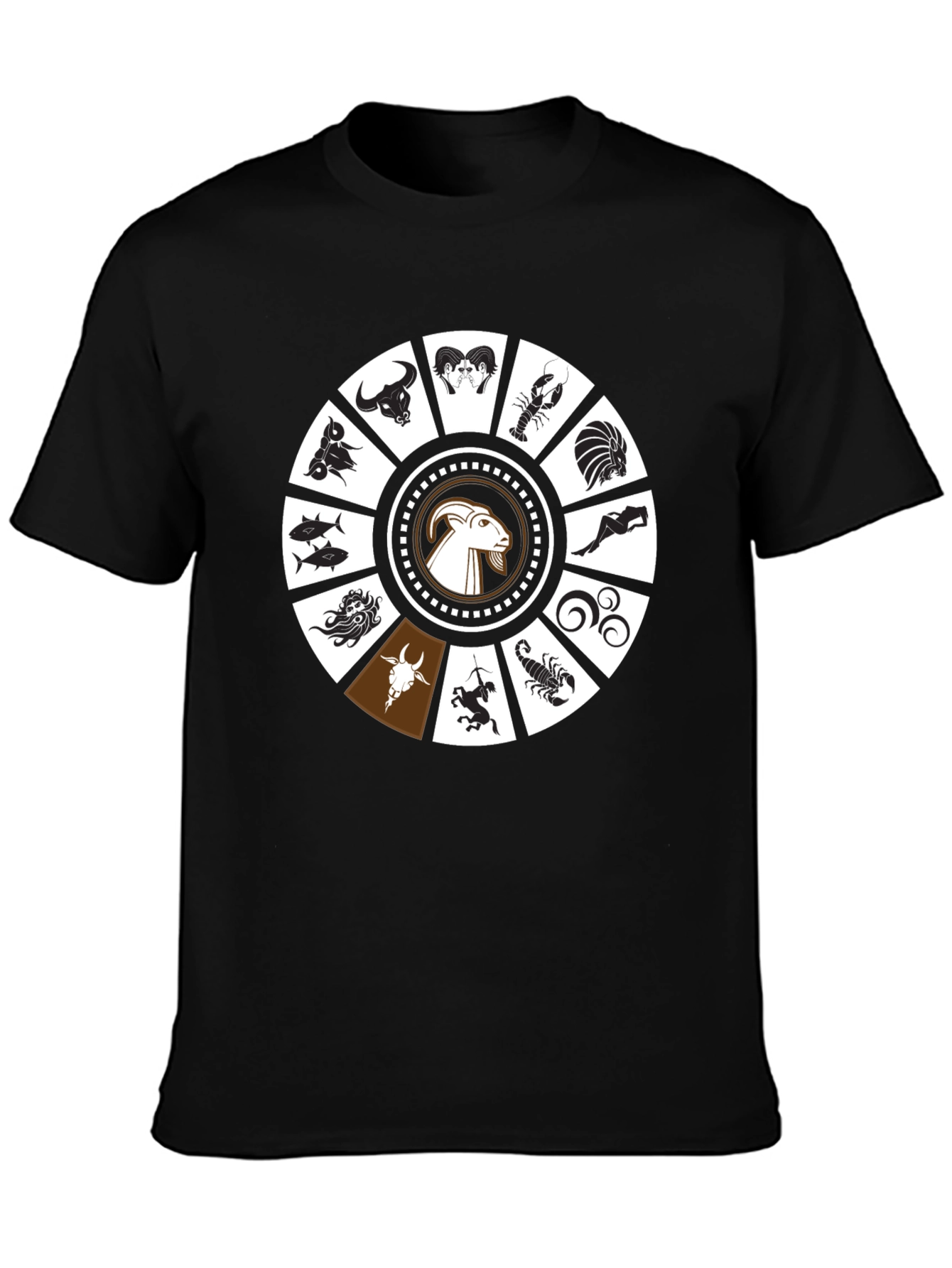 Zodiac Sign Graphic T-Shirt - Stylish Astrology Tee
