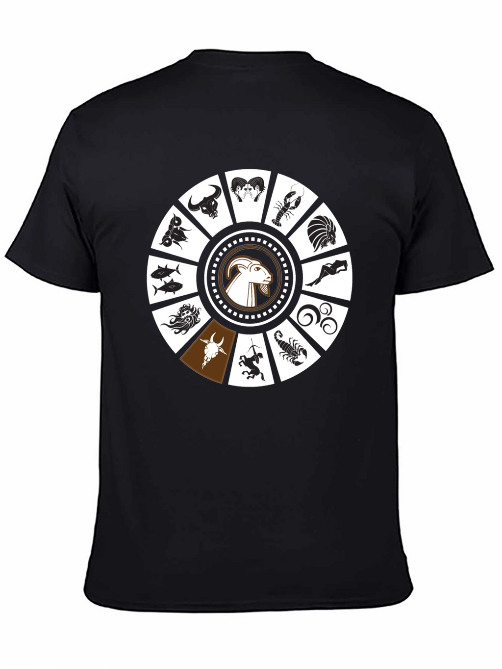 Zodiac Sign Graphic T-Shirt - Stylish Astrology Tee