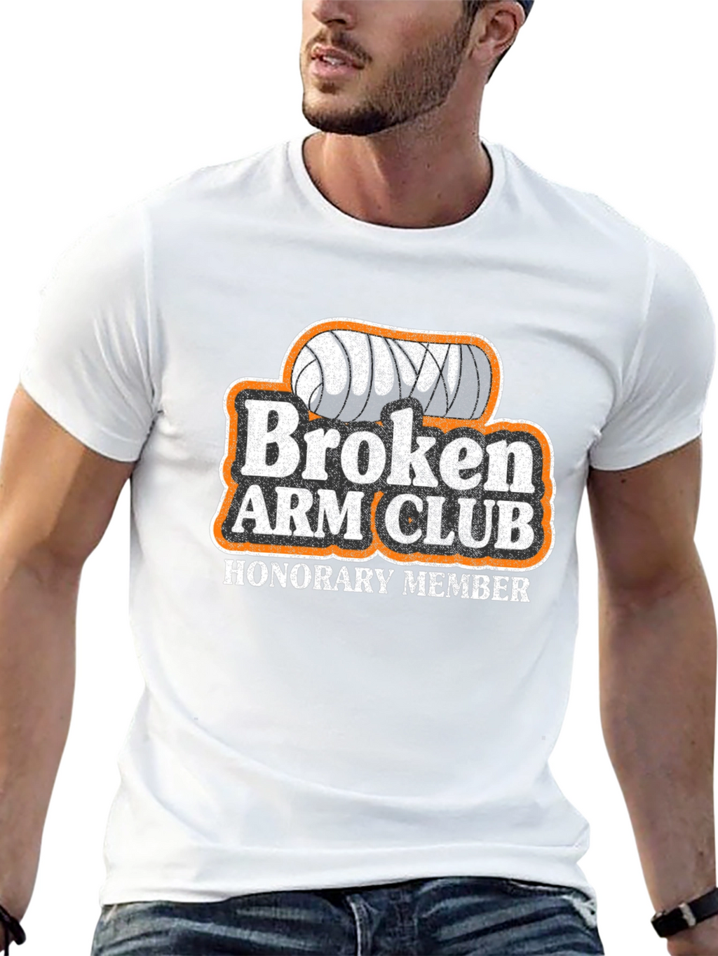 Broken Arm Club Honorary Member Graphic T-Shirt