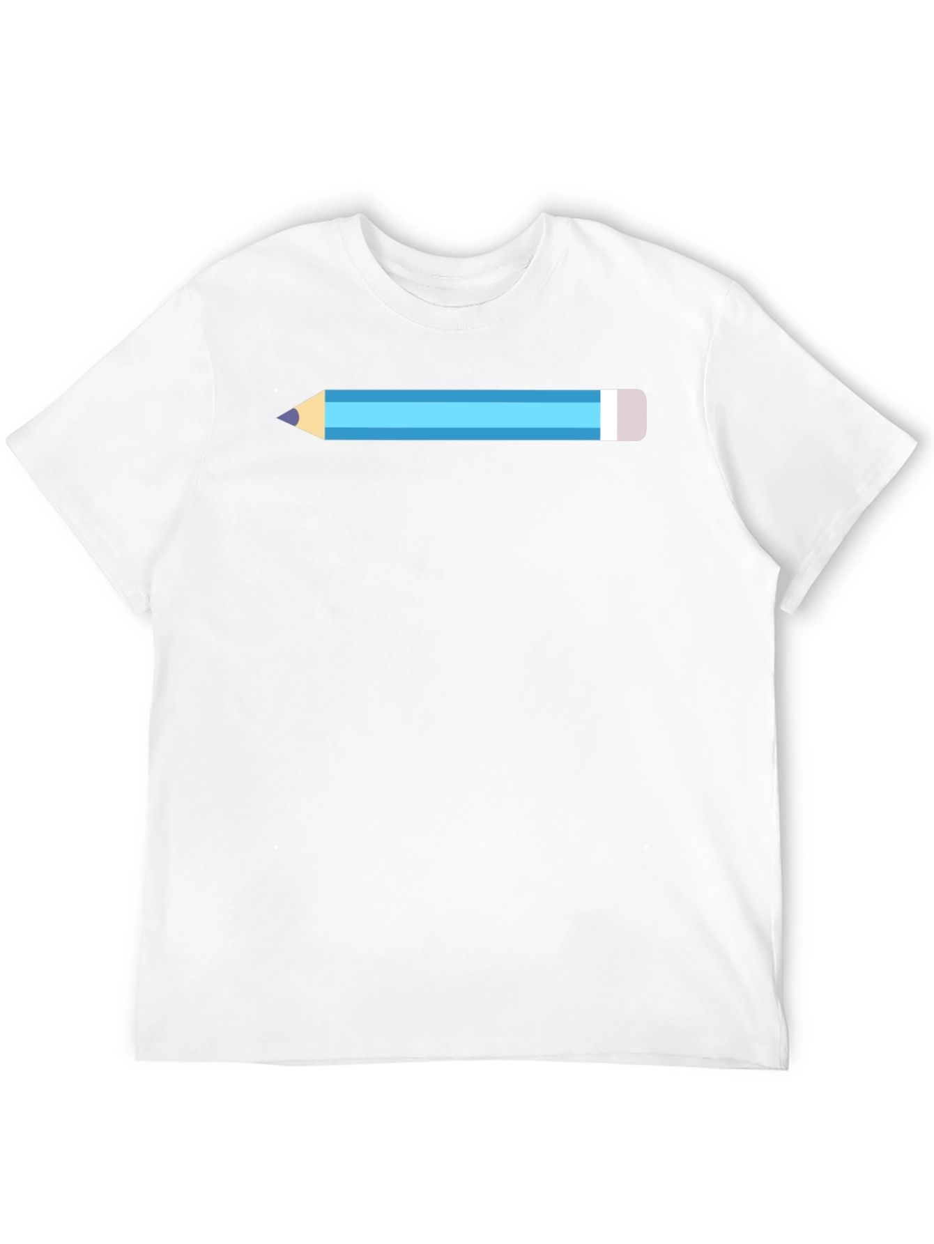 Pencil Graphic T-Shirt - Novelty Tee