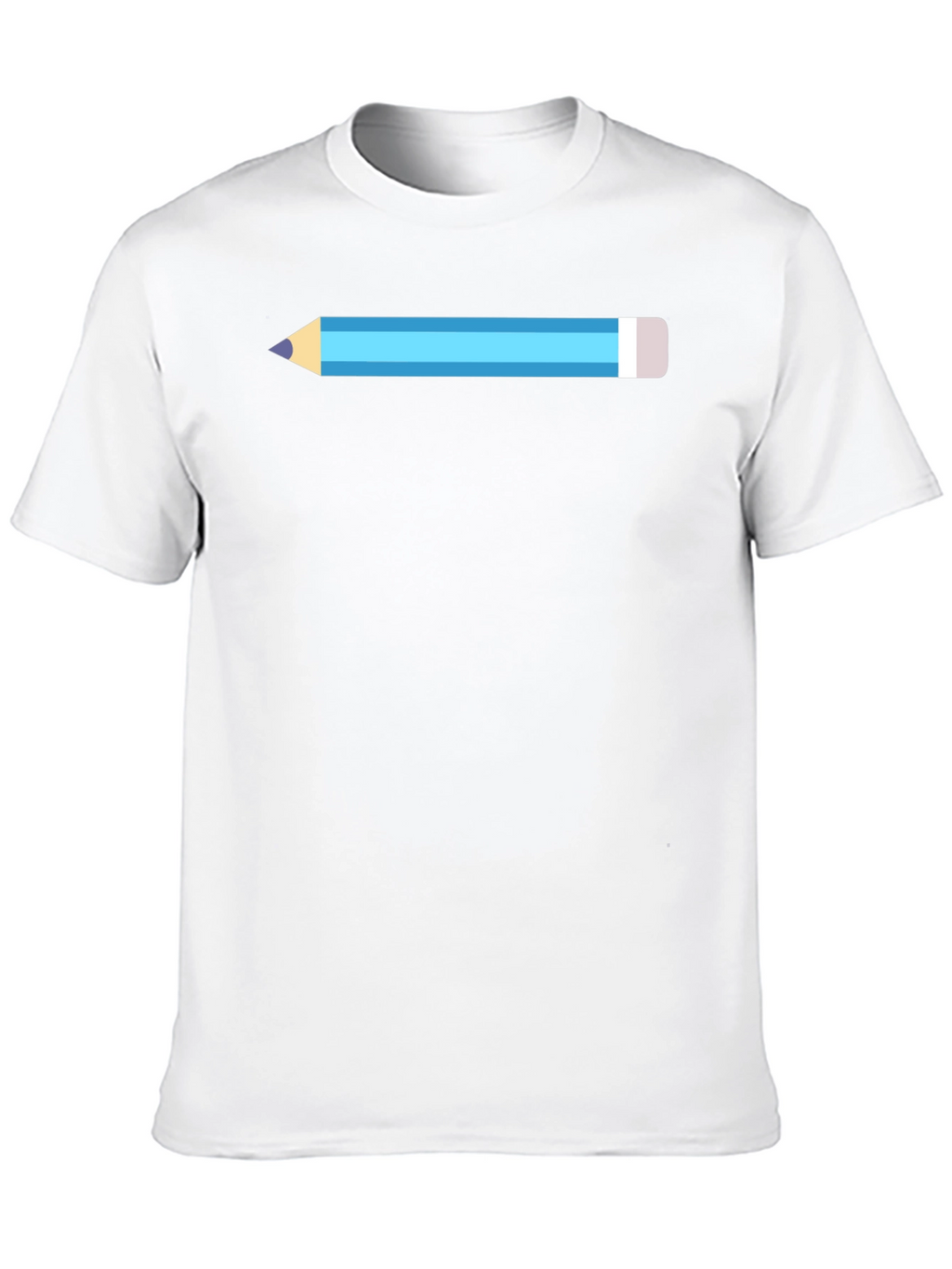 Pencil Graphic T-Shirt - Novelty Tee