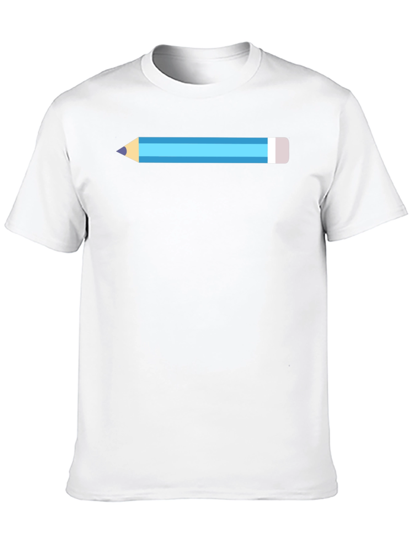 Pencil Graphic T-Shirt - Novelty Tee