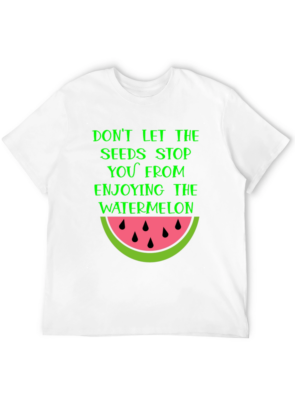 Watermelon Seeds Graphic T-Shirt - Enjoy the Fruit!