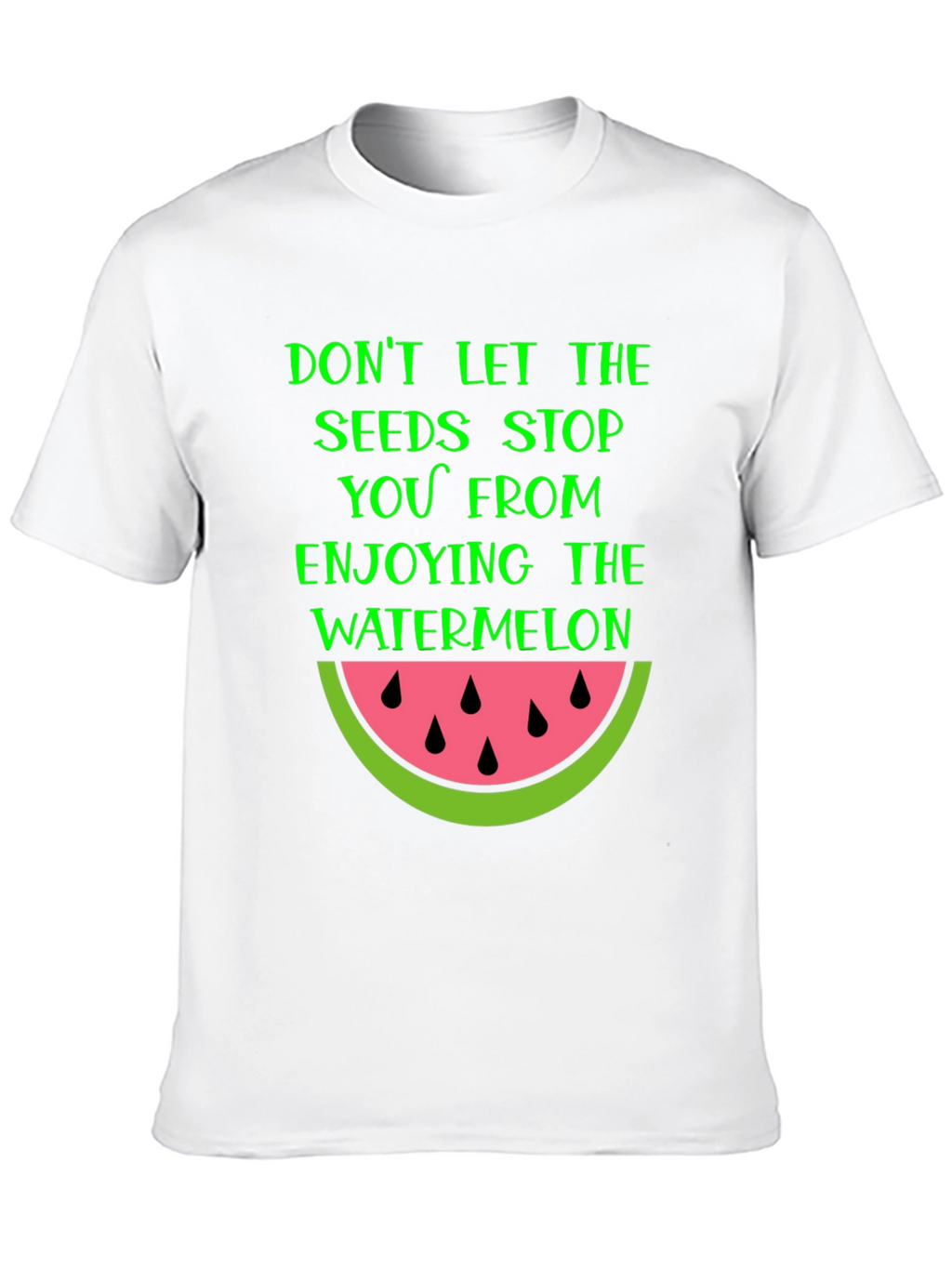 Watermelon Seeds Graphic T-Shirt - Enjoy the Fruit!