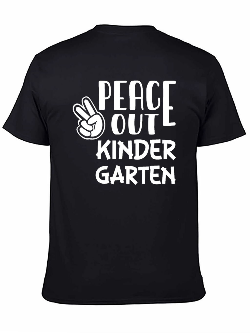 Peace Out Kindergarten T-Shirt Graduation Tee