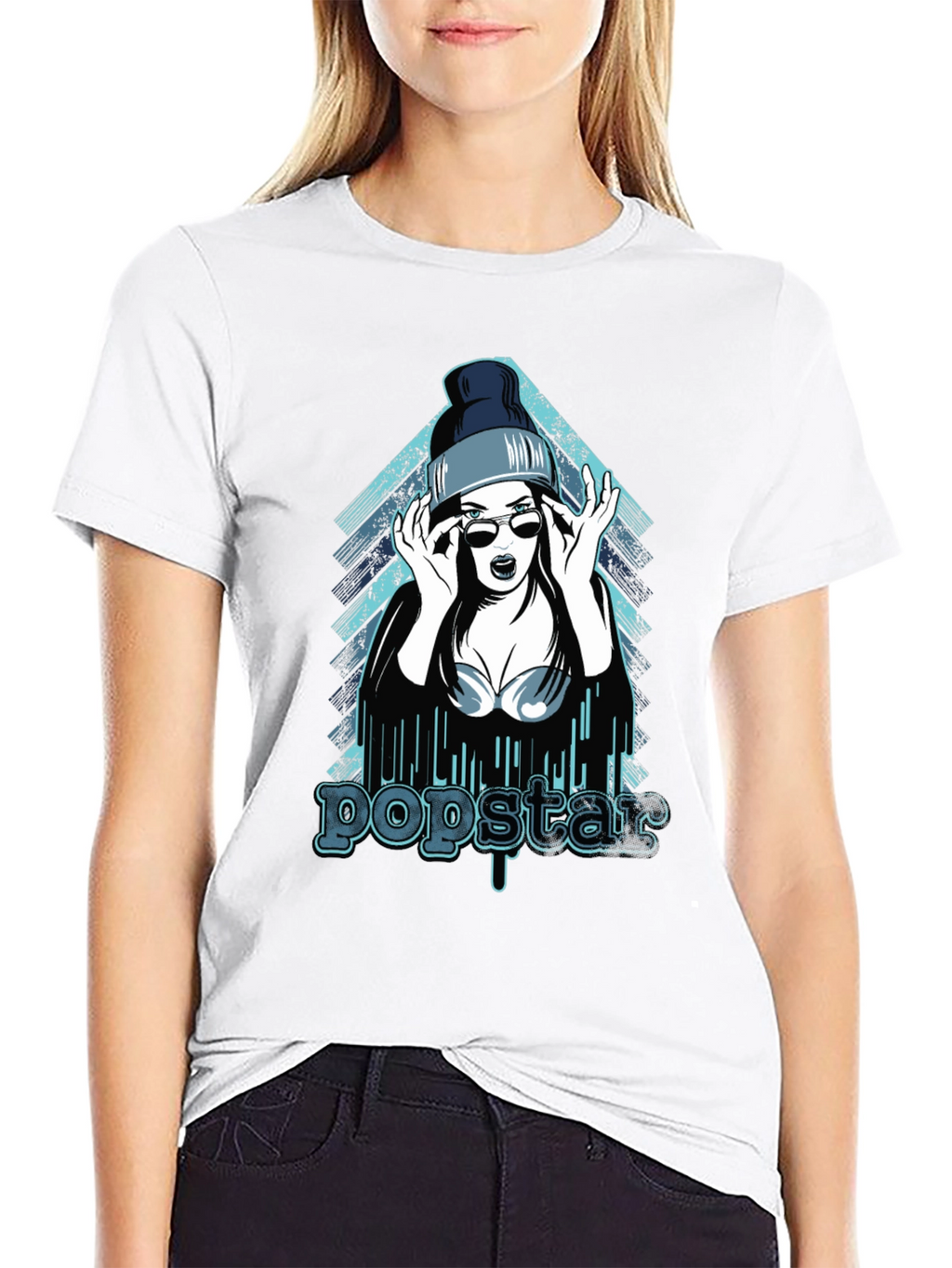 Popstar Graphic T-Shirt - Trendy & Stylish