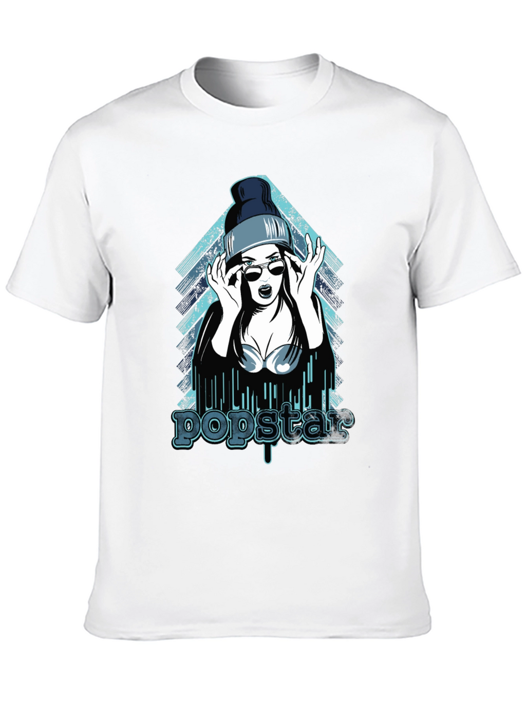 Popstar Graphic T-Shirt - Trendy & Stylish