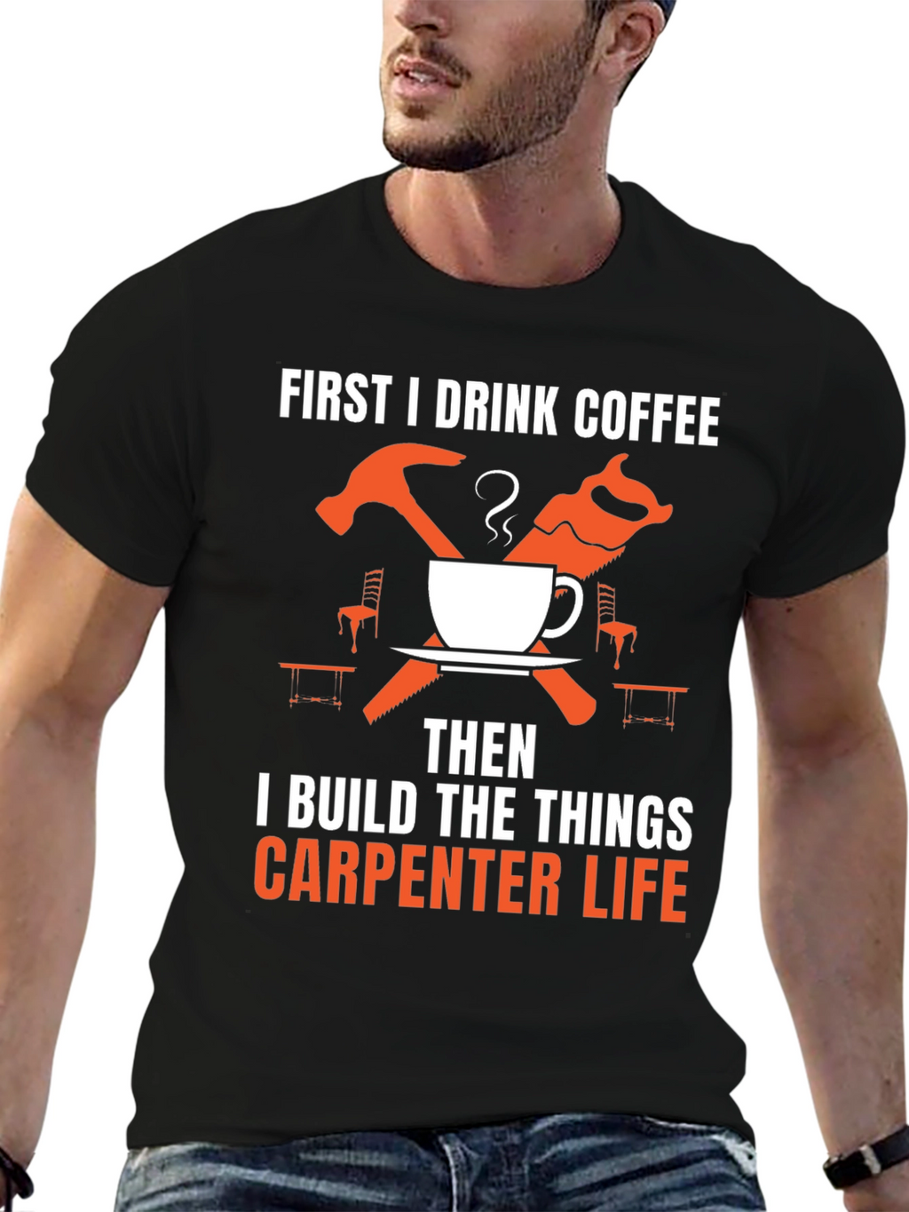 Carpenter Life Coffee T-Shirt