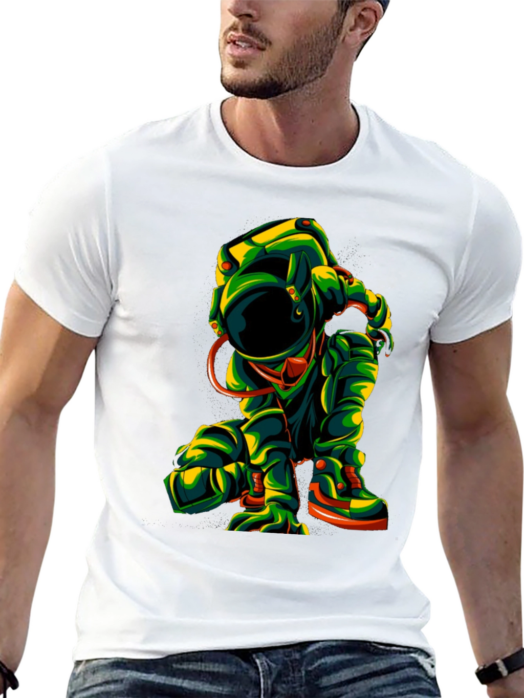 Astronaut Graphic Tee - Space Adventure T-Shirt
