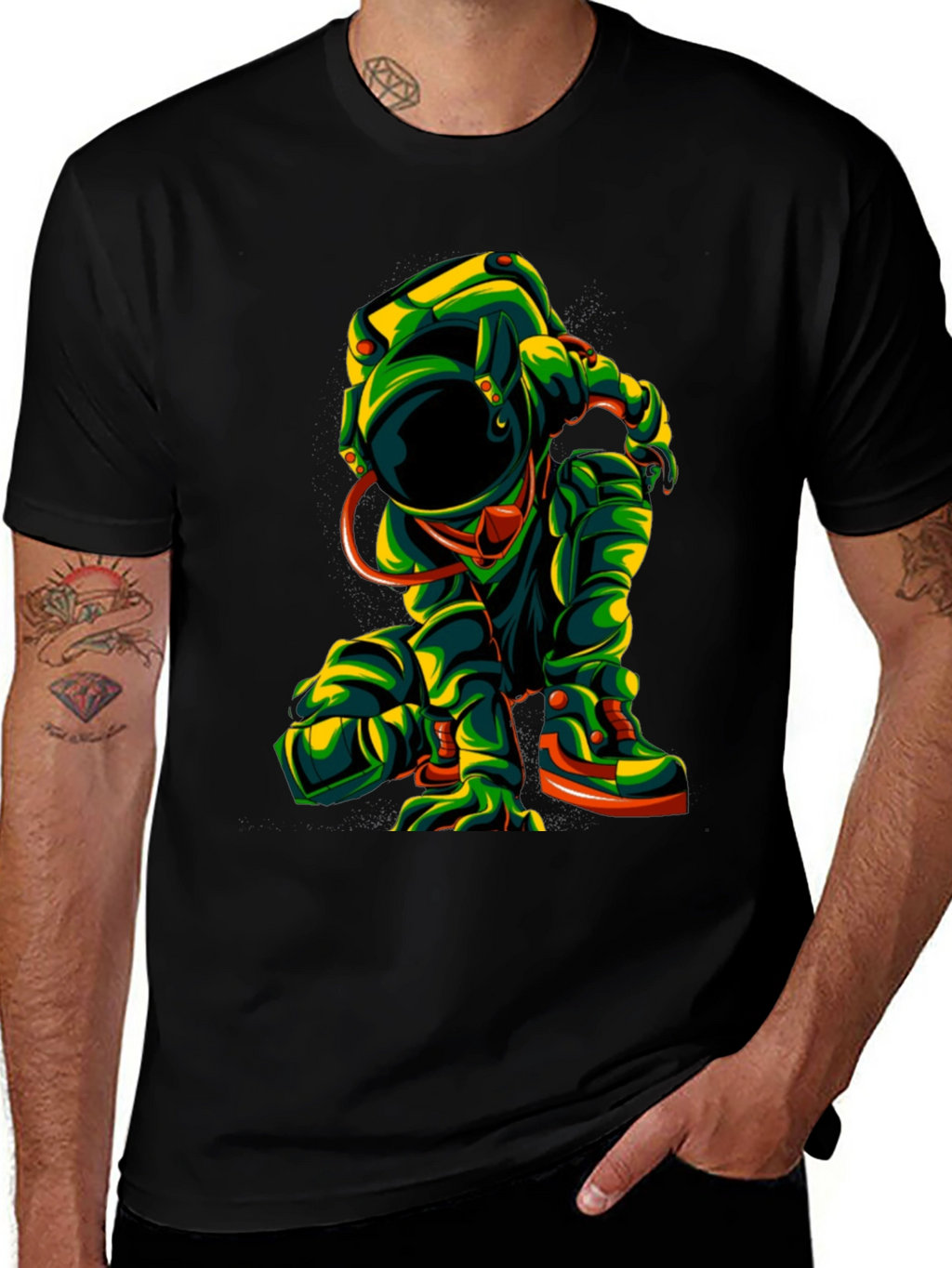 Astronaut Graphic Tee - Space Adventure T-Shirt