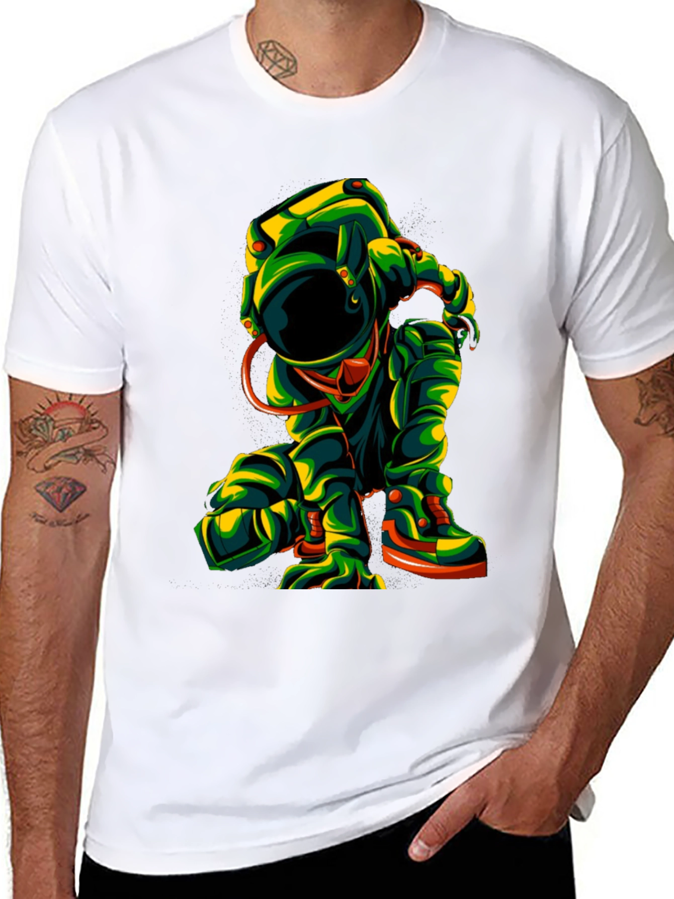Astronaut Graphic Tee - Space Adventure T-Shirt