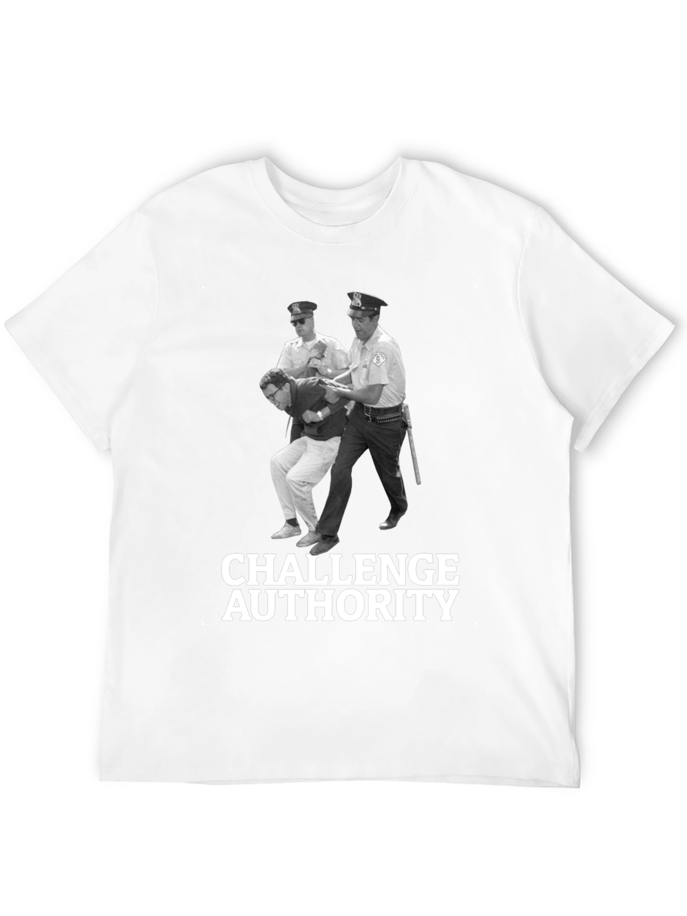 Challenge Authority Graphic Tee - Bold Rebellion Style