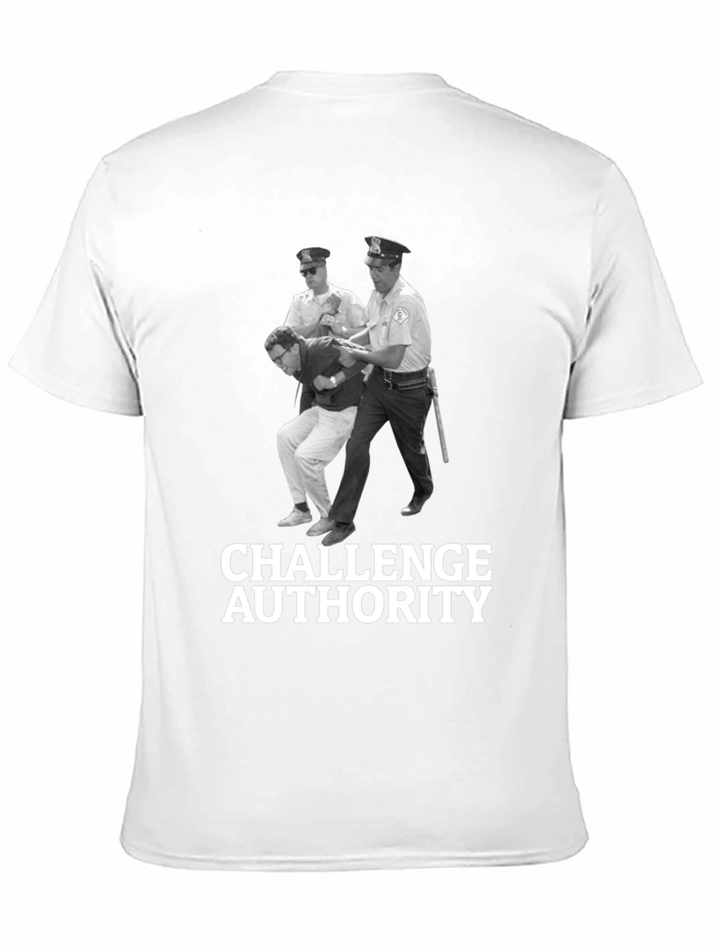 Challenge Authority Graphic Tee - Bold Rebellion Style
